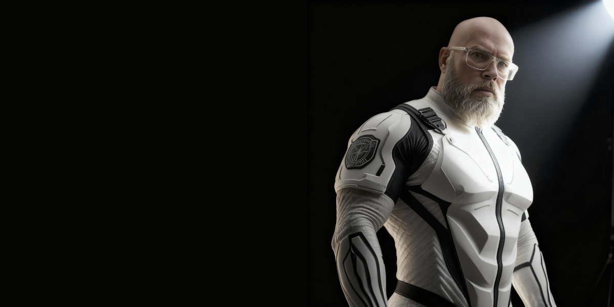 MRPHLNDR – the deeper, darker alter ego of trance legend Alex M.O.R.P.H., artist image featured on Blue Dot Music.