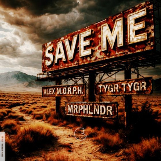 Alex MORPH Save Me Cover Art Blue Dot Music