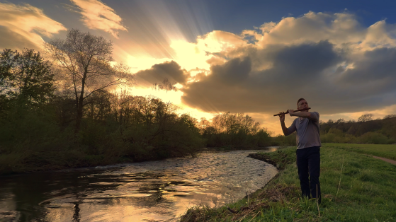 This Place In Time Music Video Nicholas Gunn Blue Dot Music