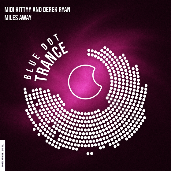 Official cover art for MIDI Kittyy Derek Ryan Miles Away